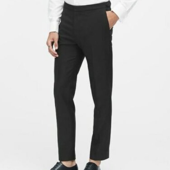 Banana Republic Pants Banana Republic Slim Tapered Tuxedo Pants 293